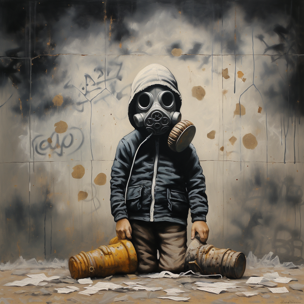 Captivating Banksy Artwork on Display