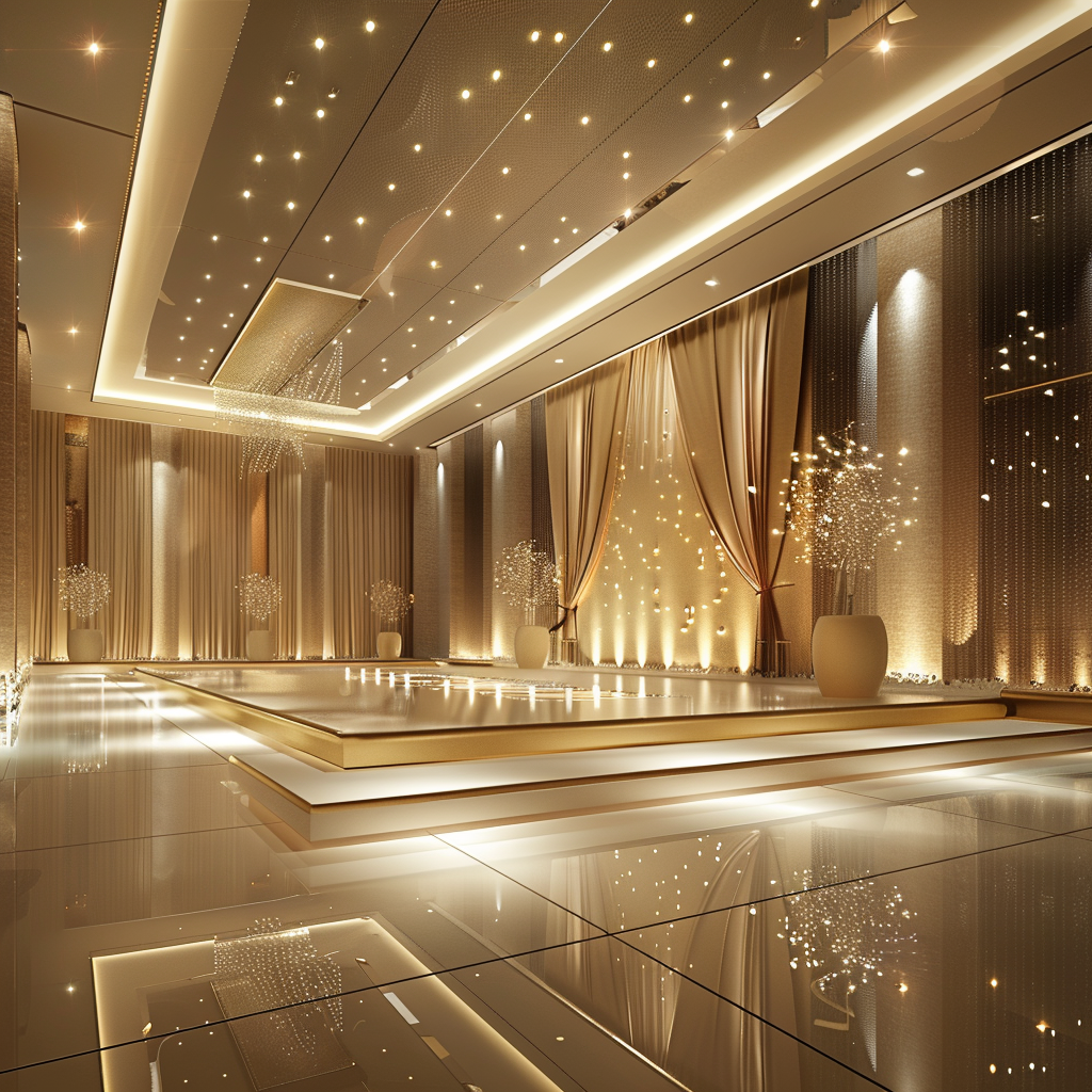 Modern Banquet Hall Interior Design