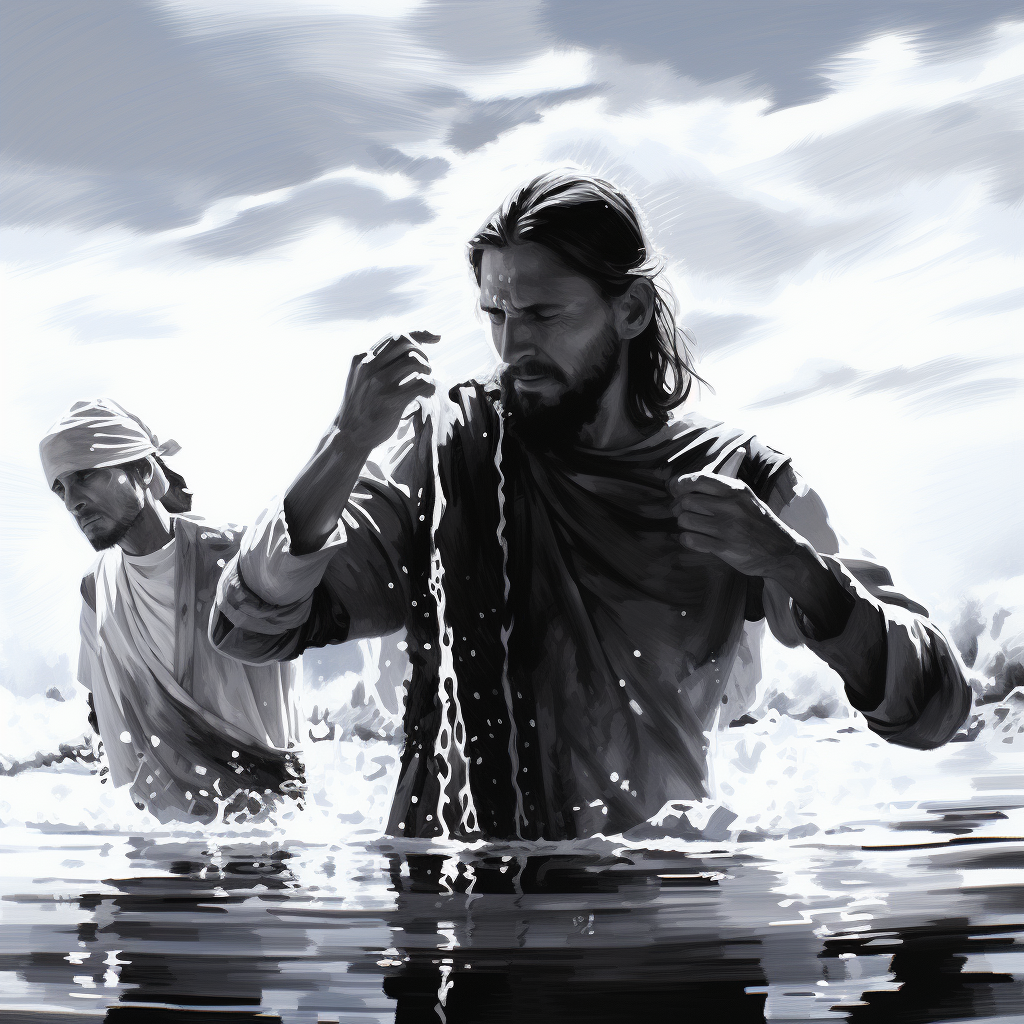 Baptism of Jesus by John