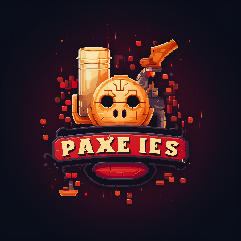 Bar Arcade Pixels Pints Logo