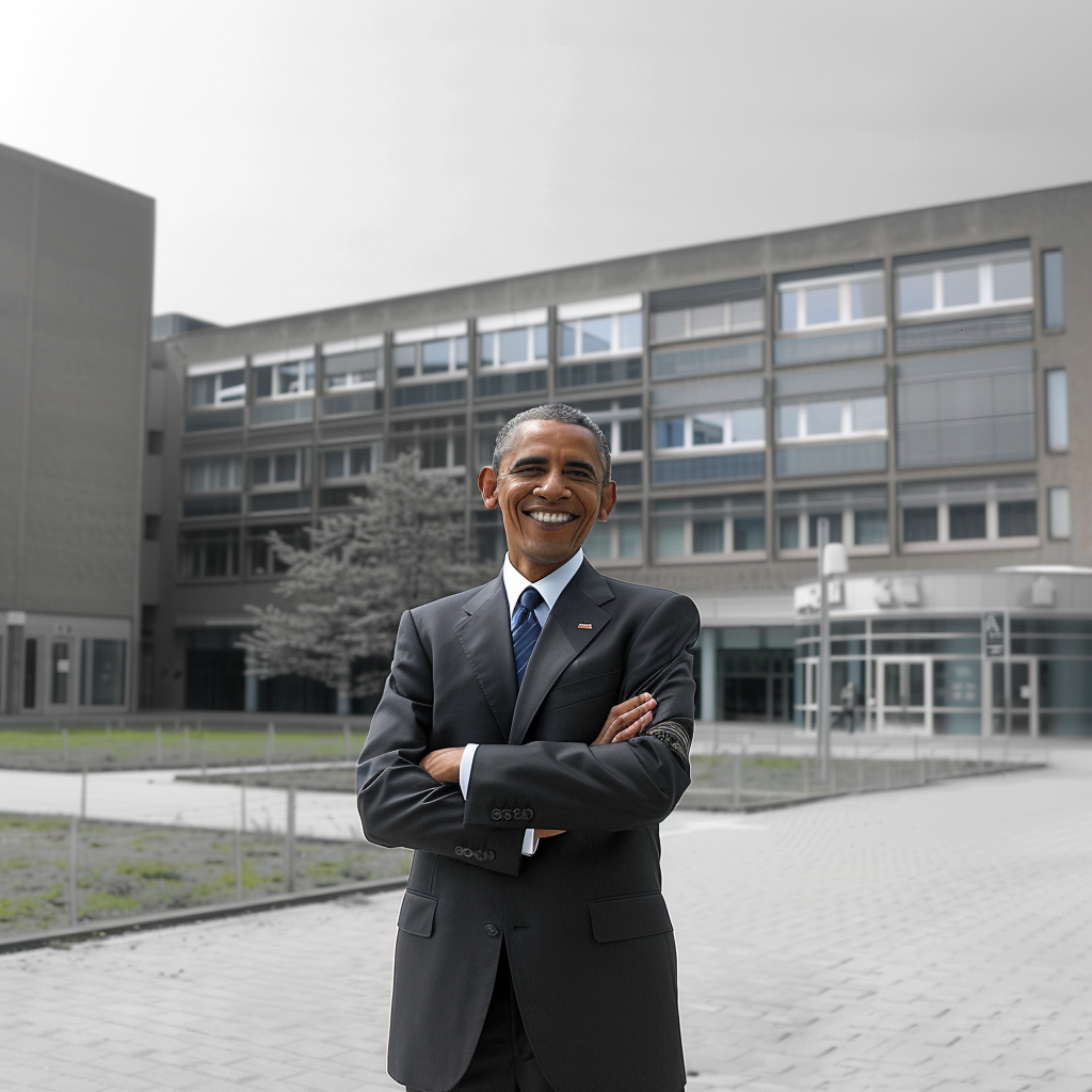 Barack Obama at Dortmund University FH