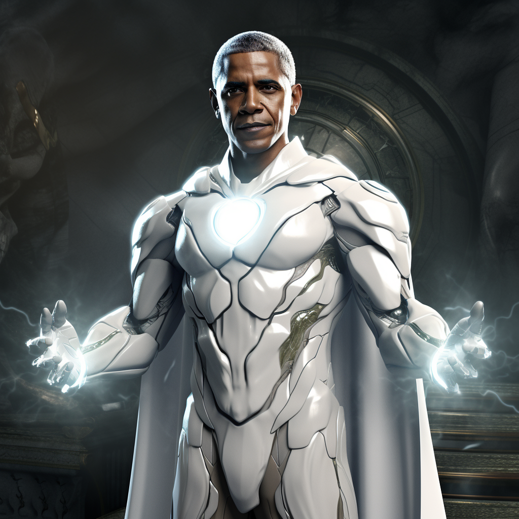 Barack Obama as White Lantern