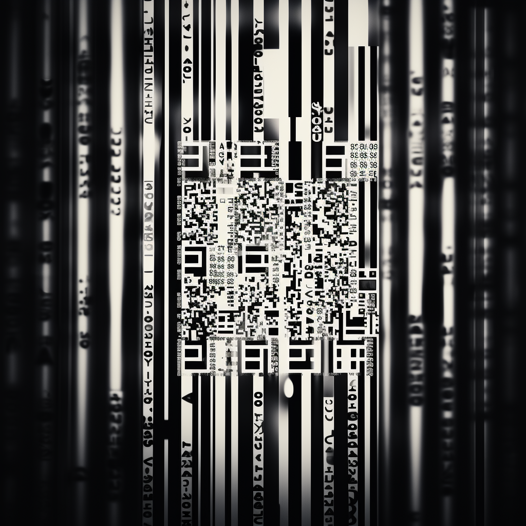 Barcode for scanning products