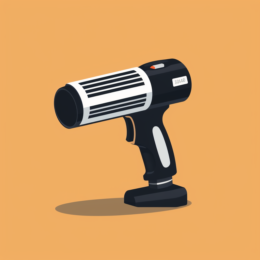 Modern barcode scanner vector illustration