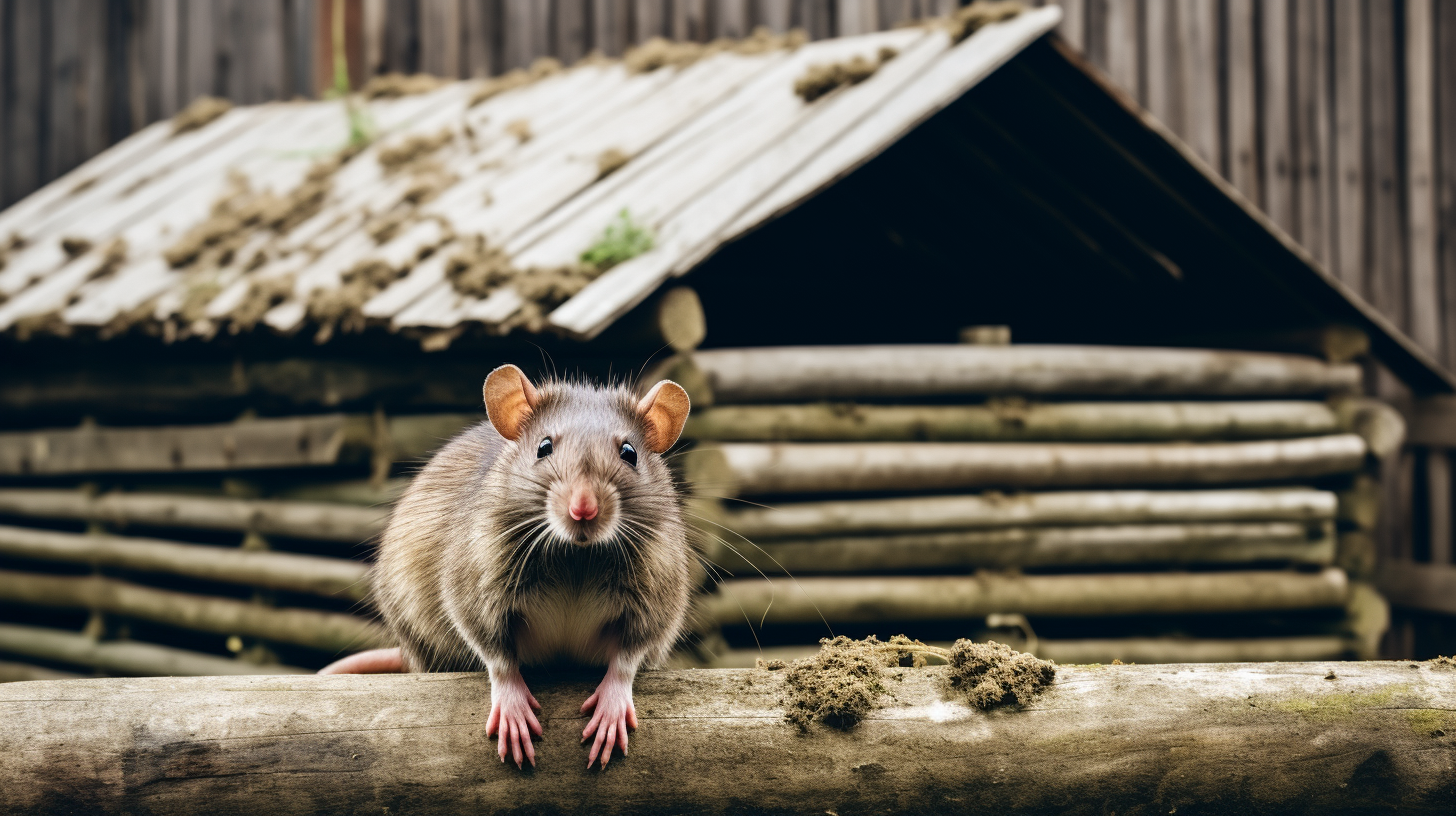 Barn in Rats Picture