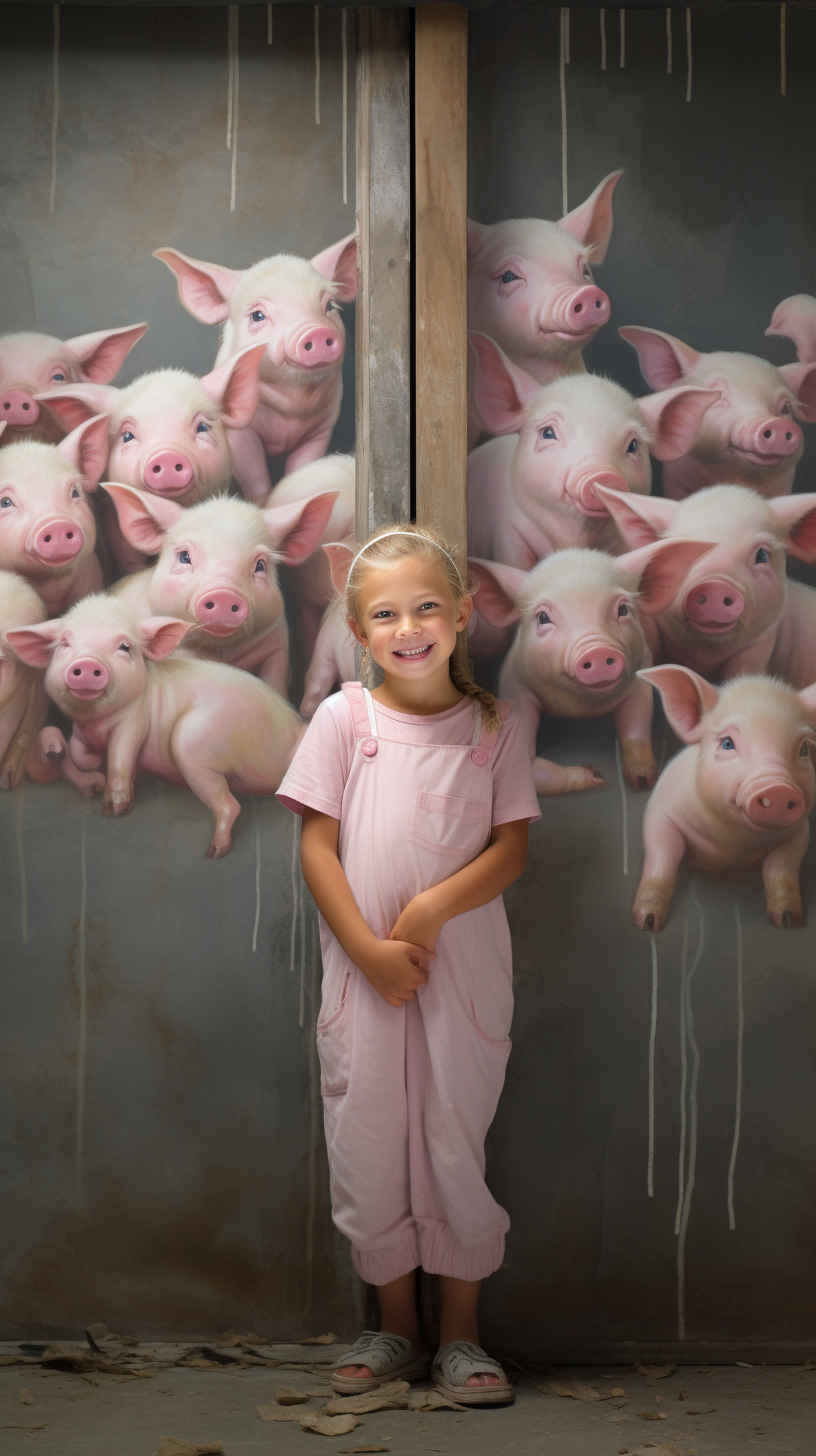 Farm Barn Chalk Drawings