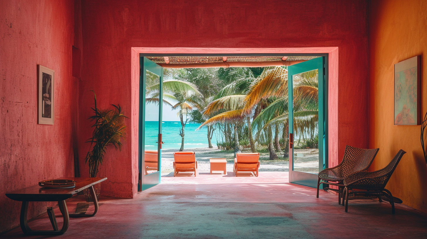 Barragan House on the Beach in Tulum