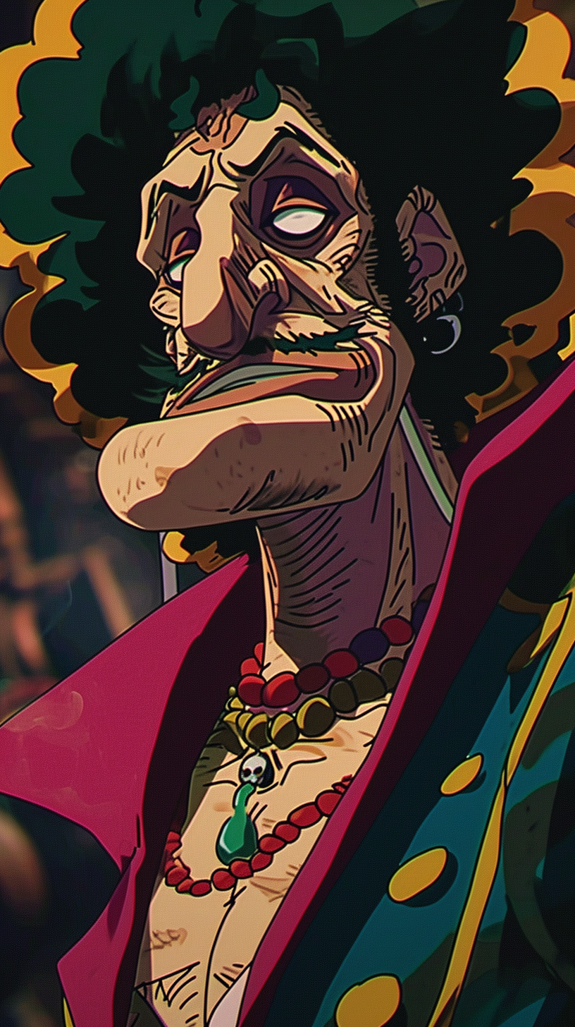 Bartolomeo from One Piece anime artwork