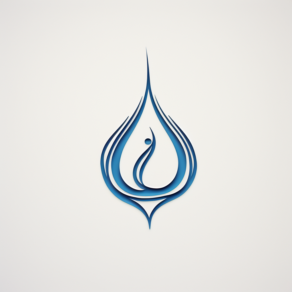 Water Logo Design Handwritten