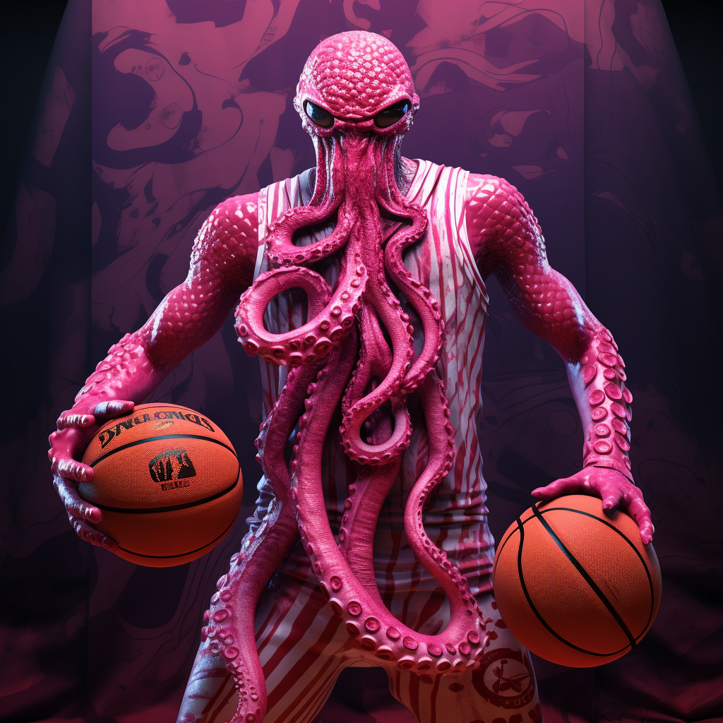 Basketball Jersey with Octopus Grip Effect