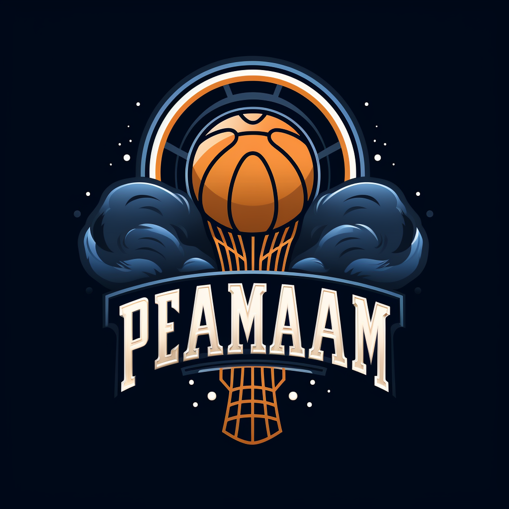 Basketball team logo with dream theme