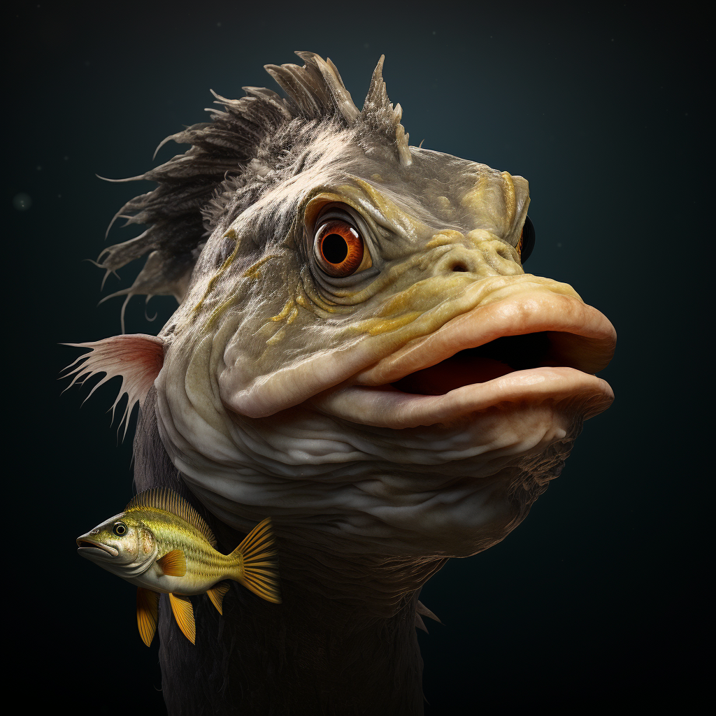 Unforgettable bass-duck hybrid creature