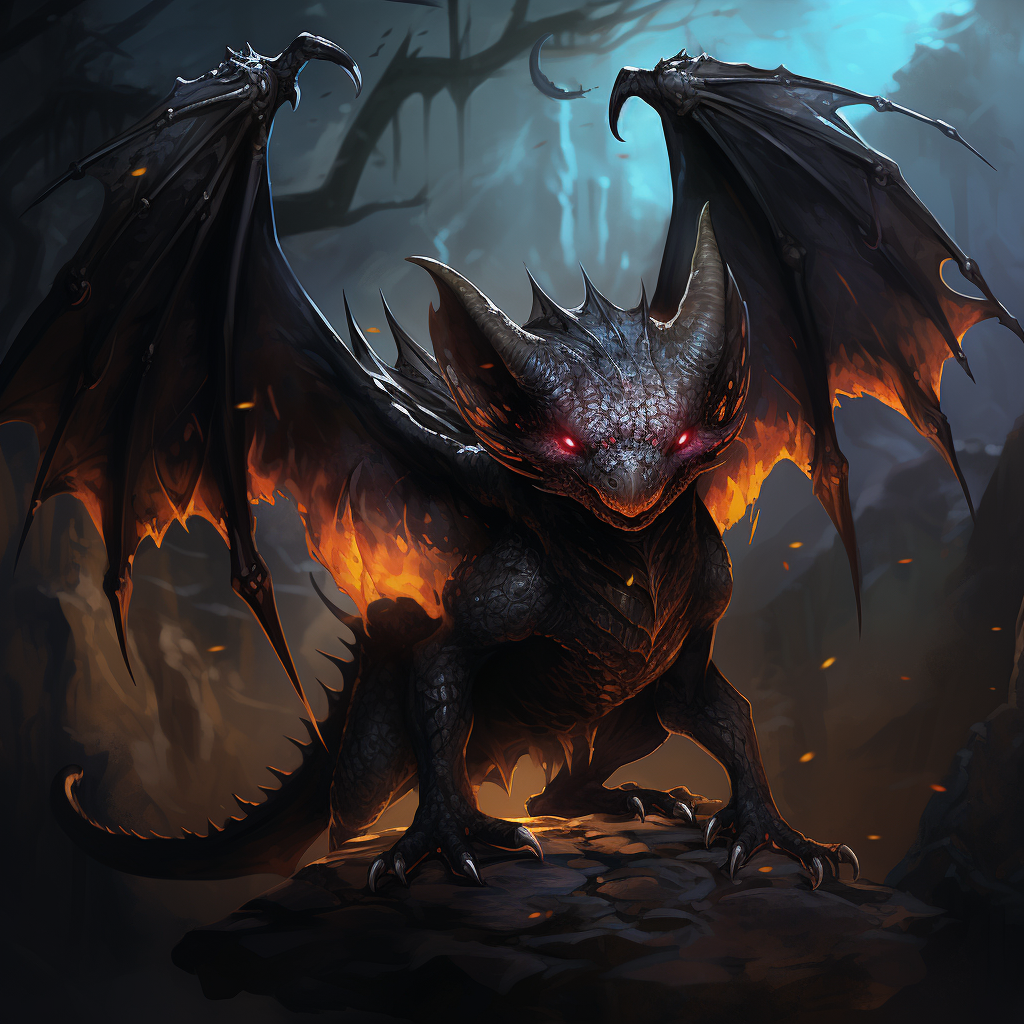 Fascinating Bat Dragon Picture