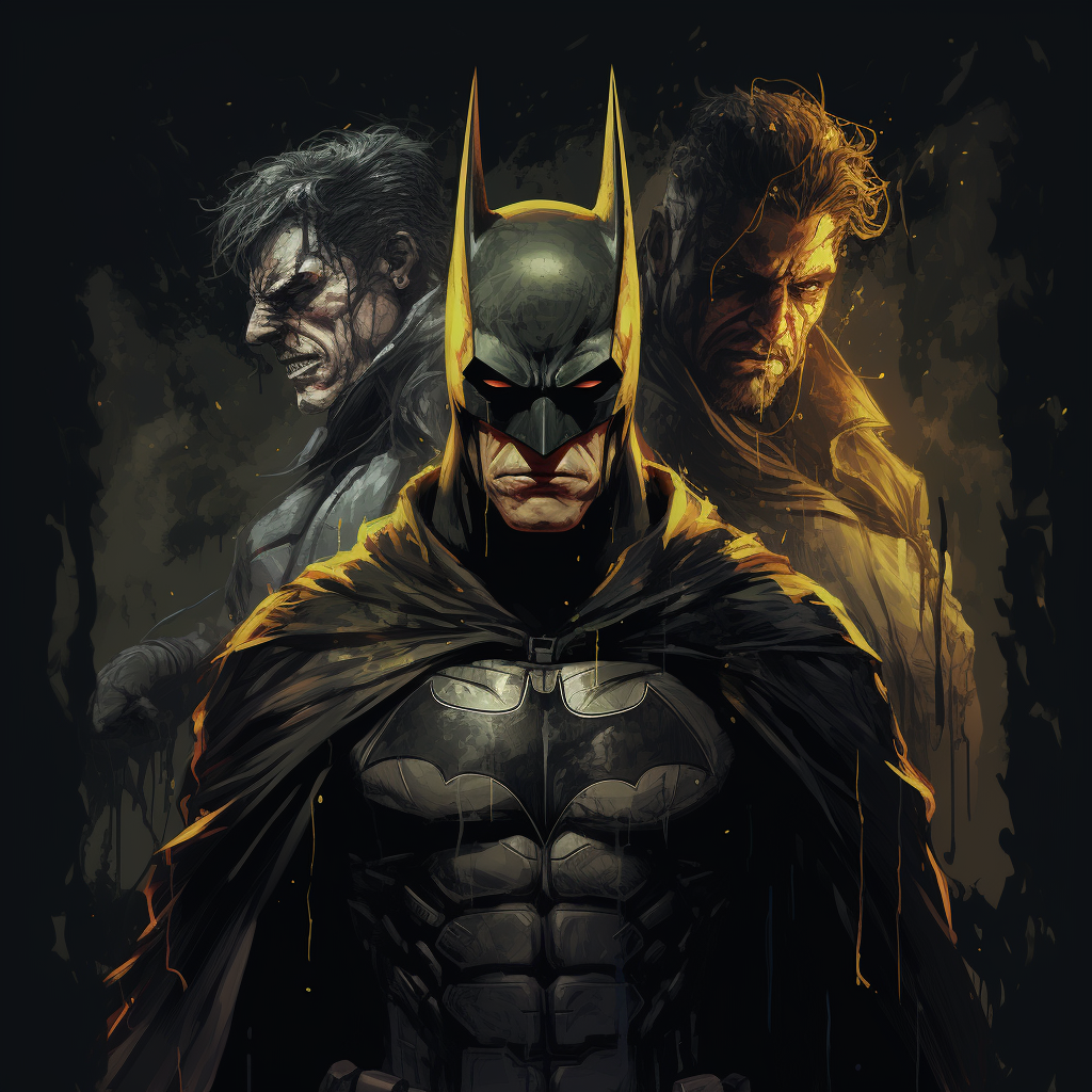 Batman, Badman, Madman in fierce battle