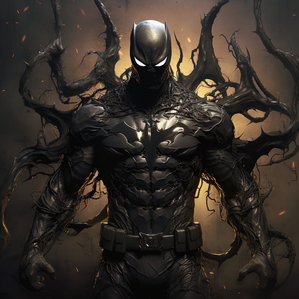 Batman with Venom Symbiote