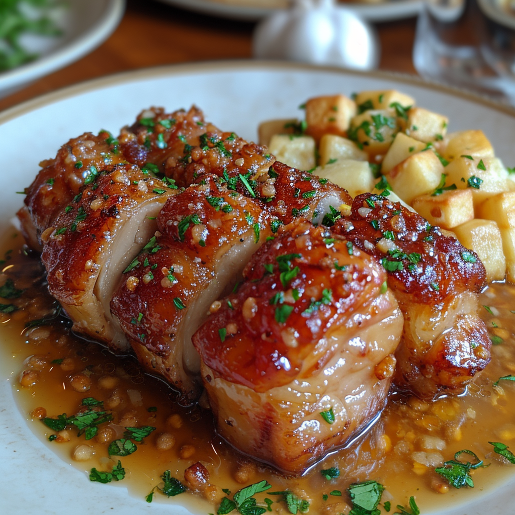 Delicious Bavarian Pork Knuckle