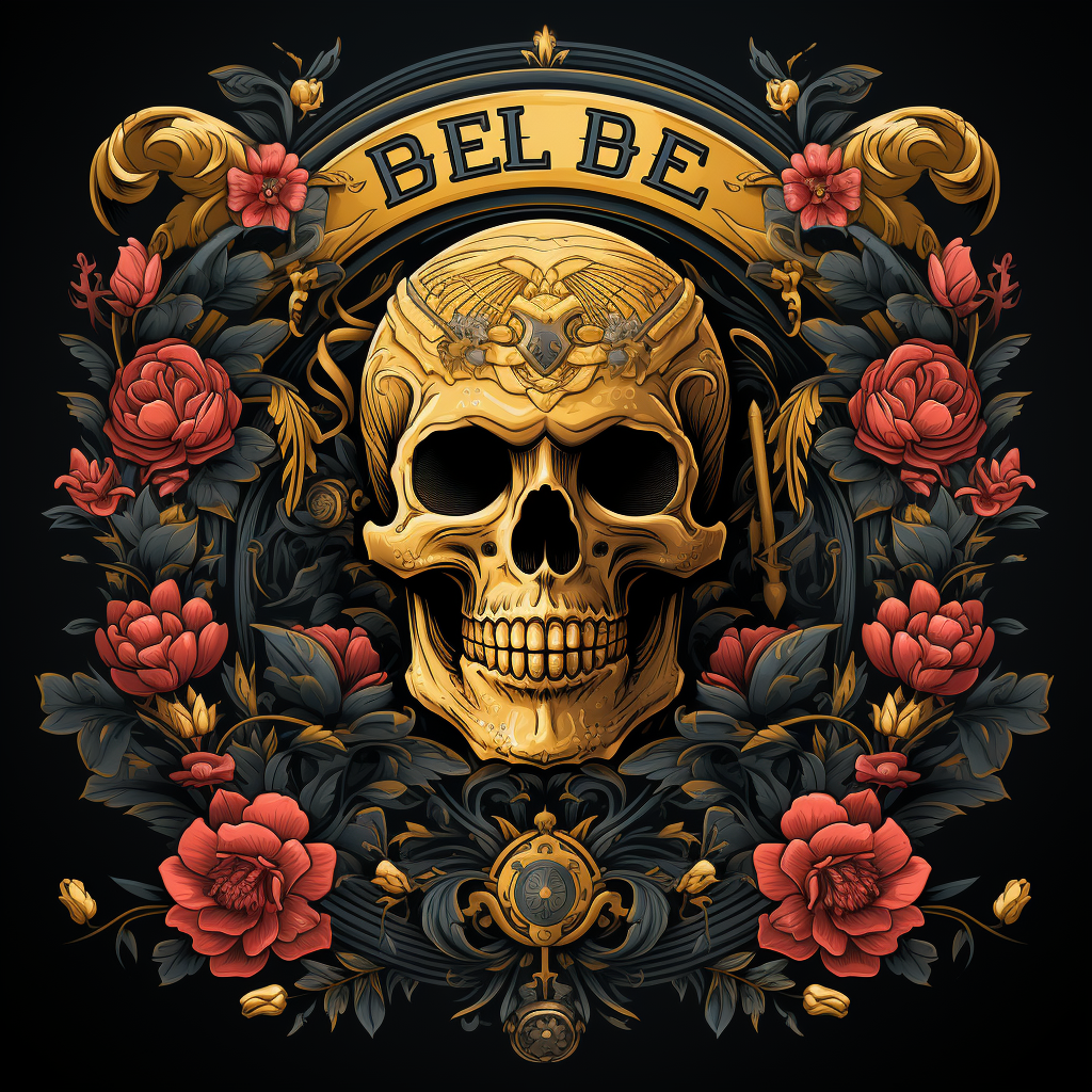 Eye-catching Be Well or Die Logo