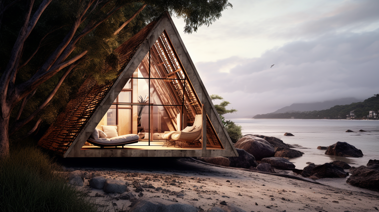 Gorgeous cabin on the beach  ?