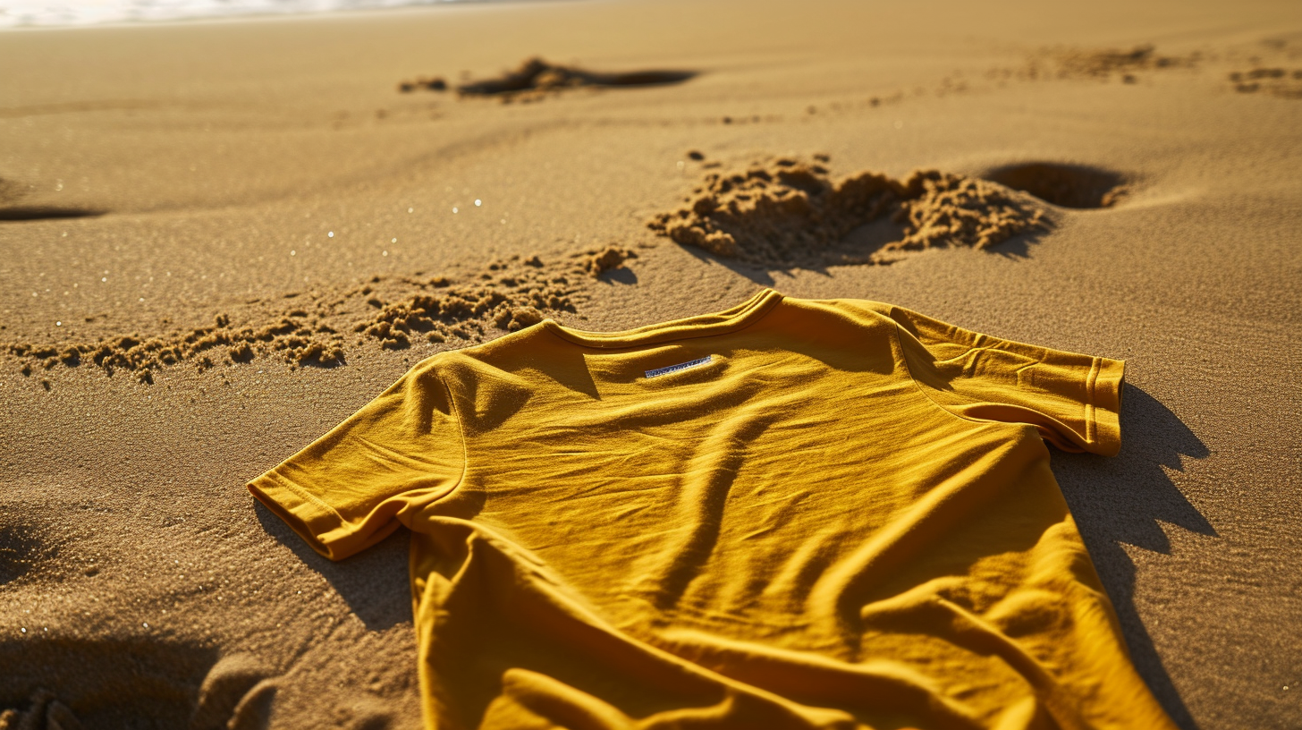 Lifeguard Beach T-Shirt Mockup