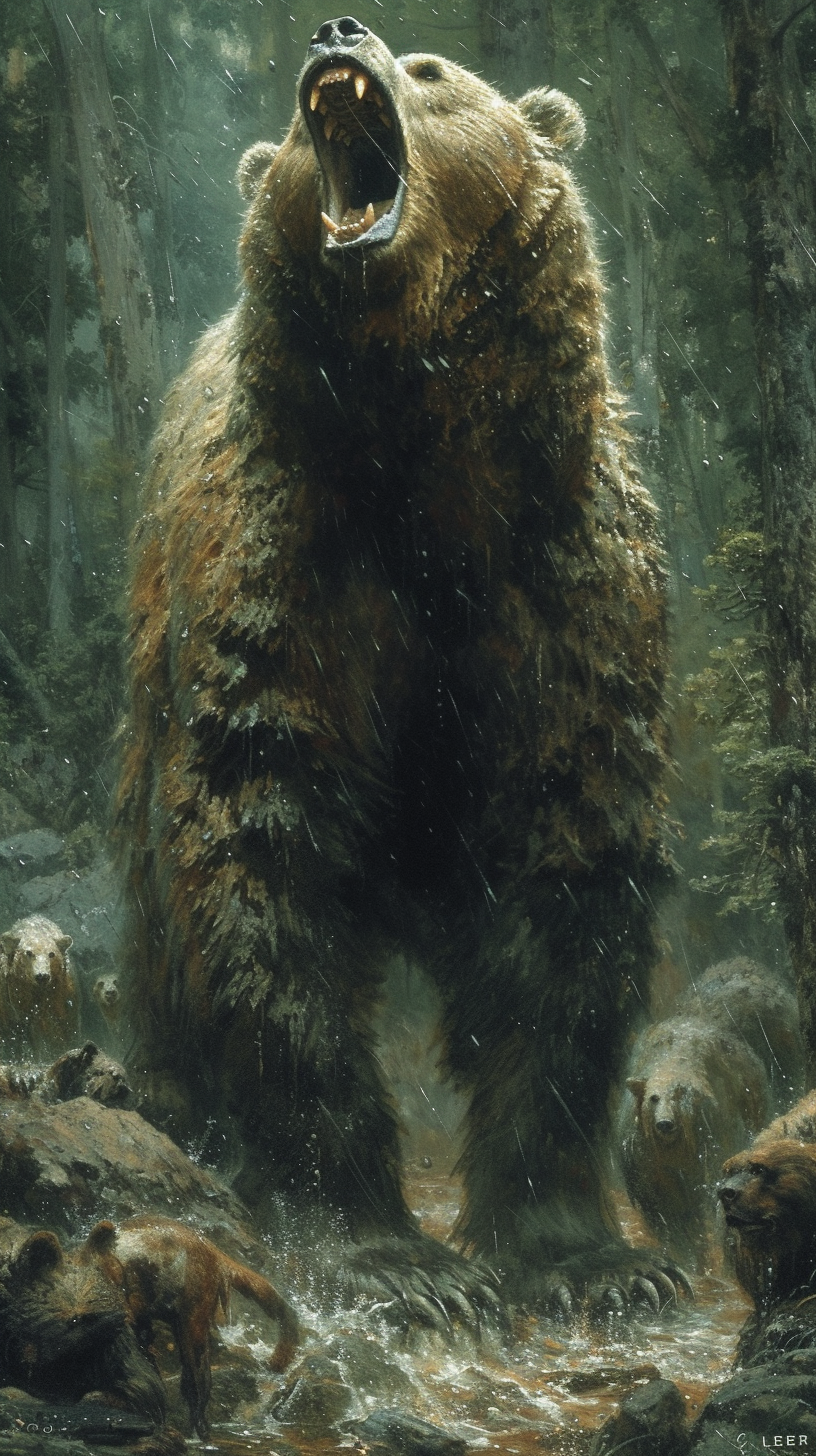 Bear Druid Calling Animals