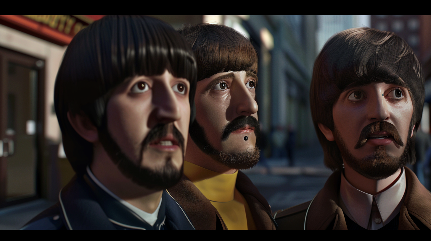 Beatles band portrait 2024