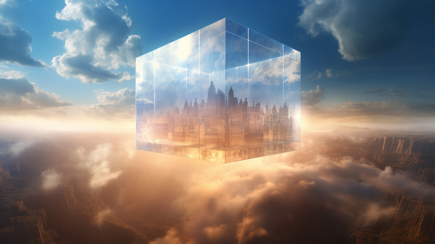 Astonishing New Jerusalem Cube in Heaven