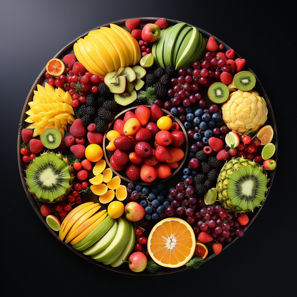 Vibrant and Delicious Fruit Tray