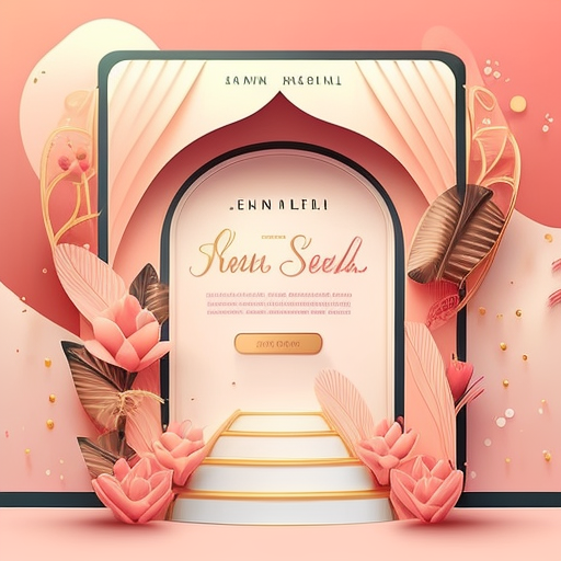 Nail salon landing page design