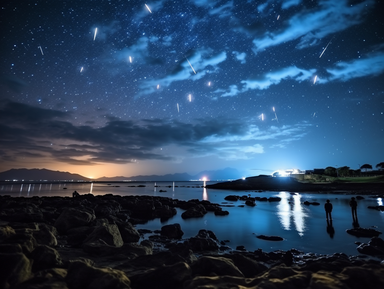 Stunning night sky in Okinawa