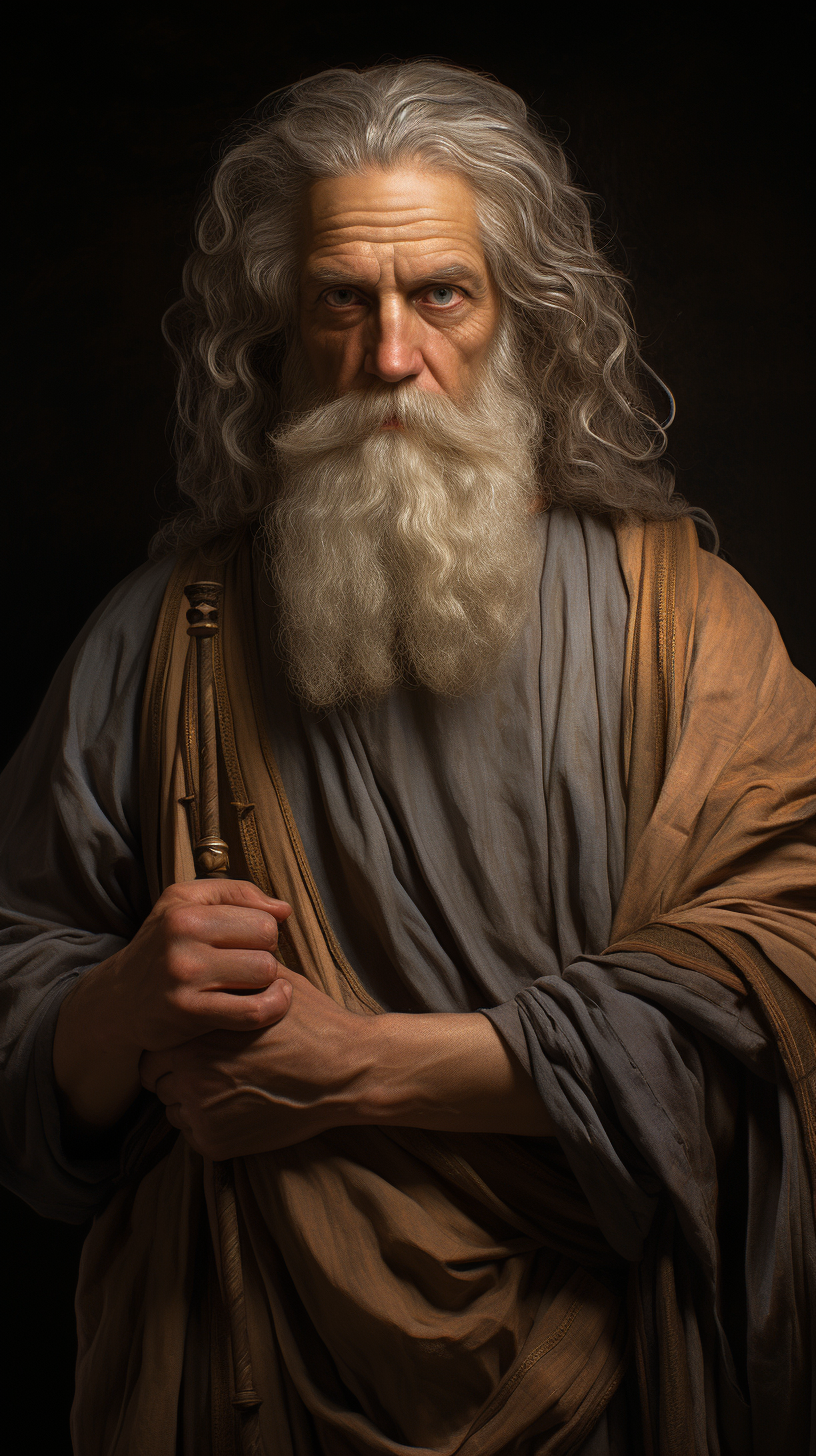 Renaissance portrait of Plato