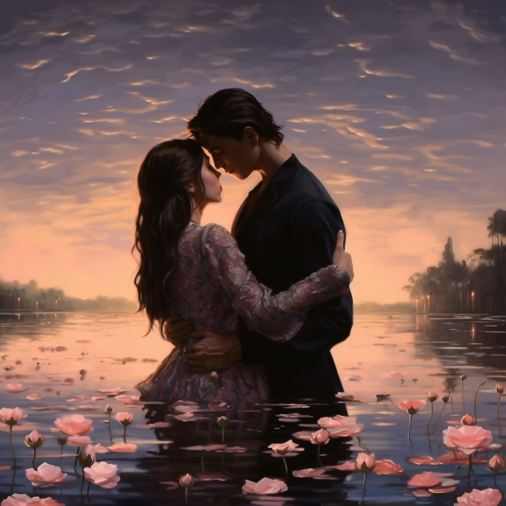 Beautiful romantic aesthetic image