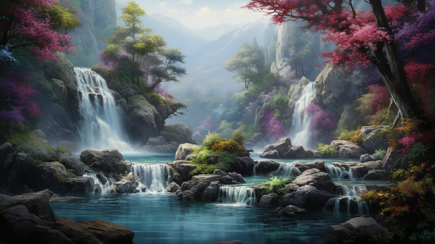 Breathtaking realistic scenery image