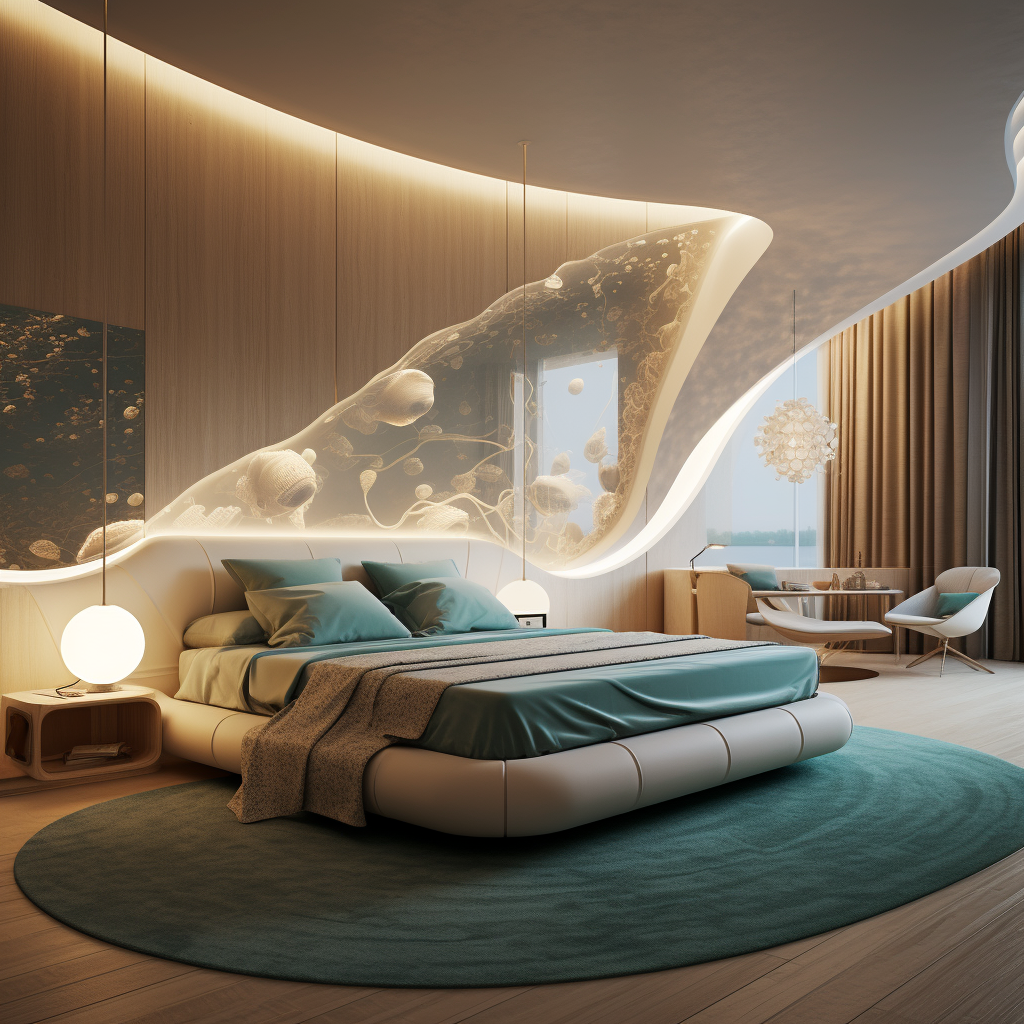 Stylish bedroom interiors design inspiration