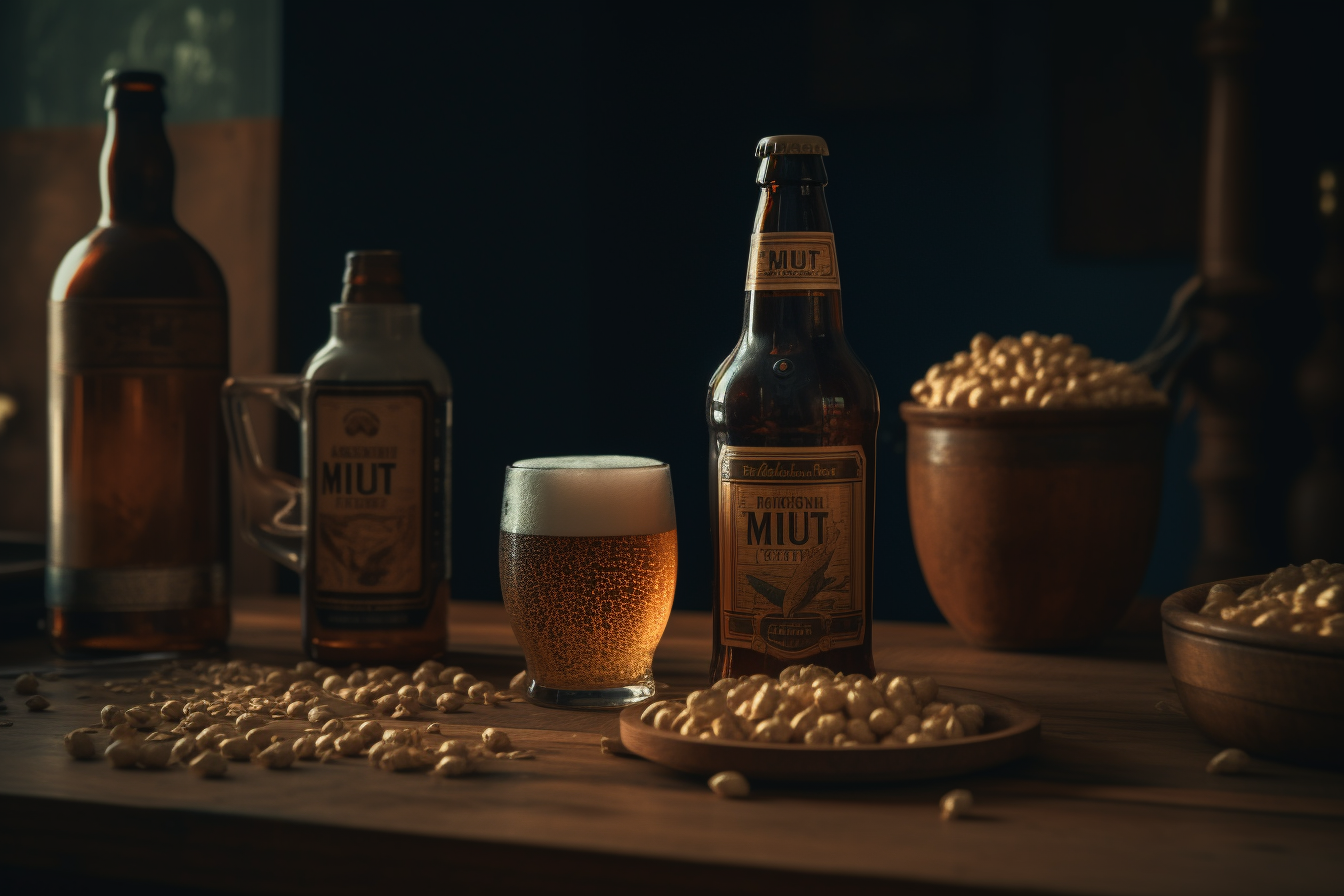 Beer Ingredients Malt Close-Up Lighting Cinematography