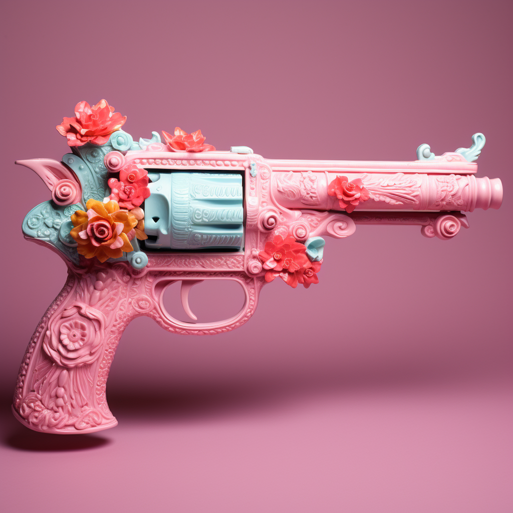 Midjourney Prompt Benadryl Gun Image