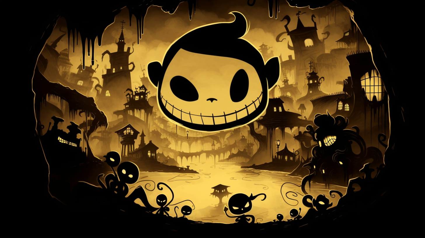 Funny Bendy and the Ink Machine YouTube Background