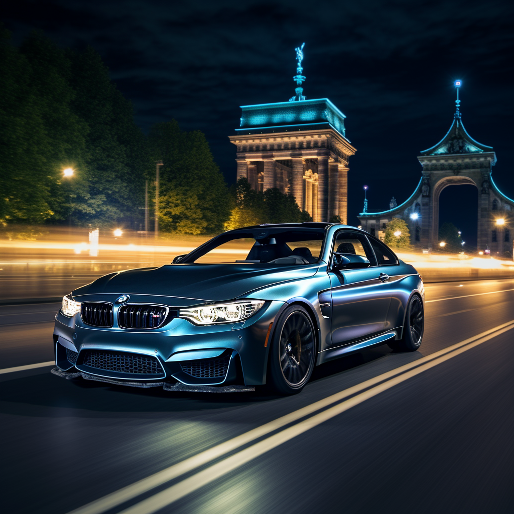 Sleek BMW M3 in Berlin