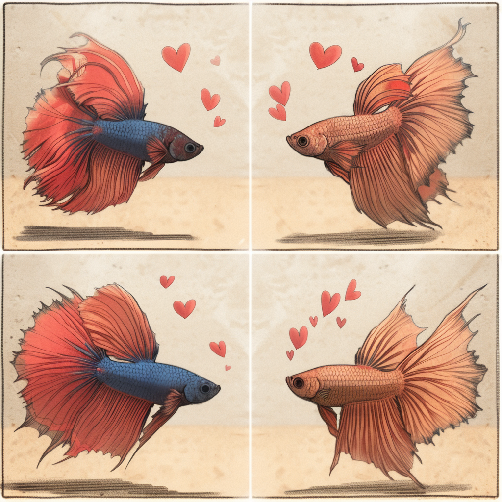 Betta Fish Love Comic