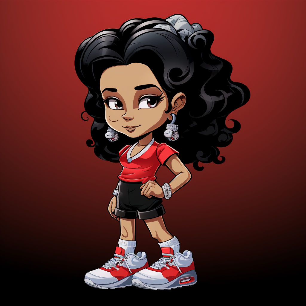 Betty Boop Latina Nike Sneakers