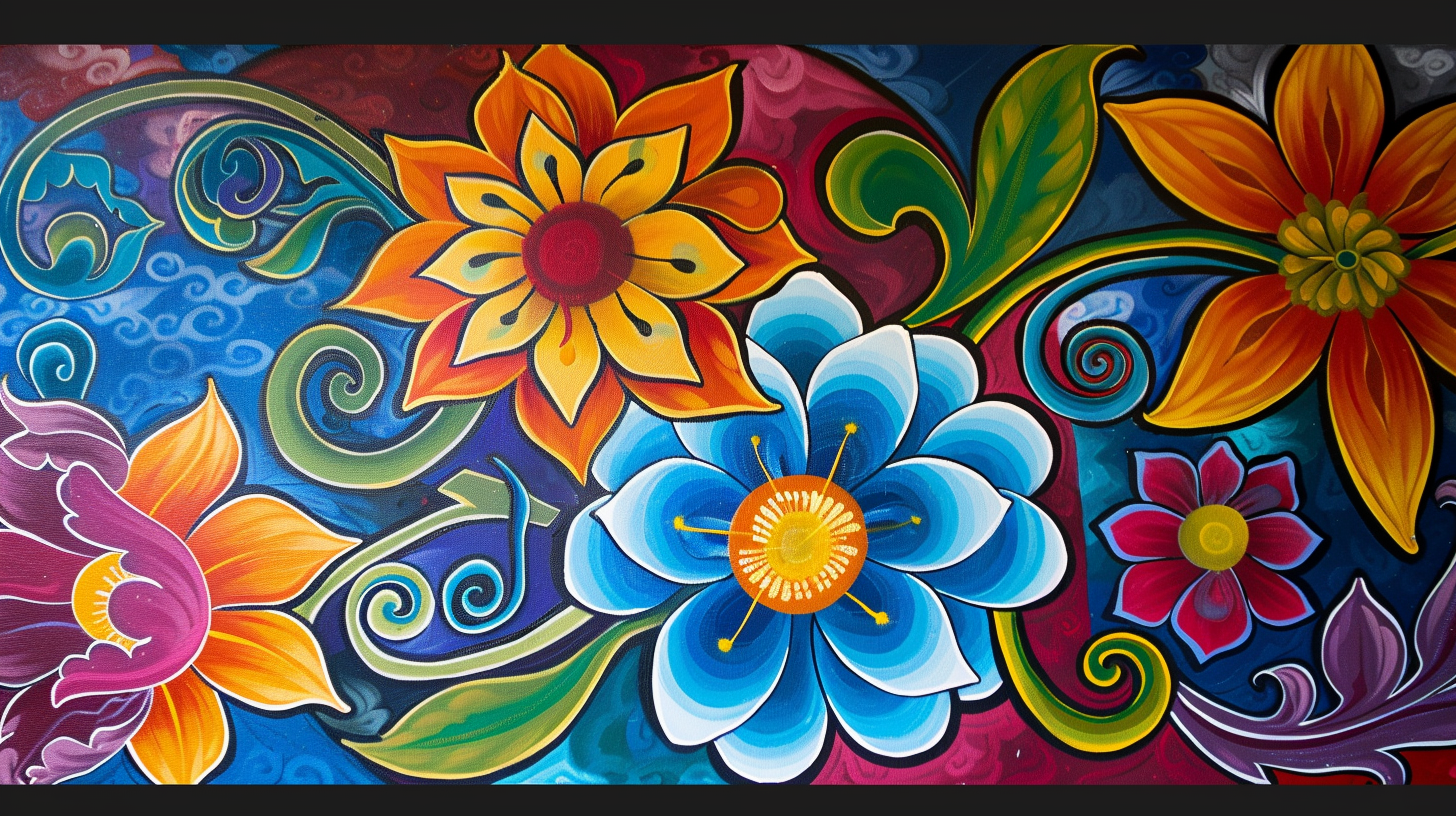 Bhutan Healing Art Painting Joy