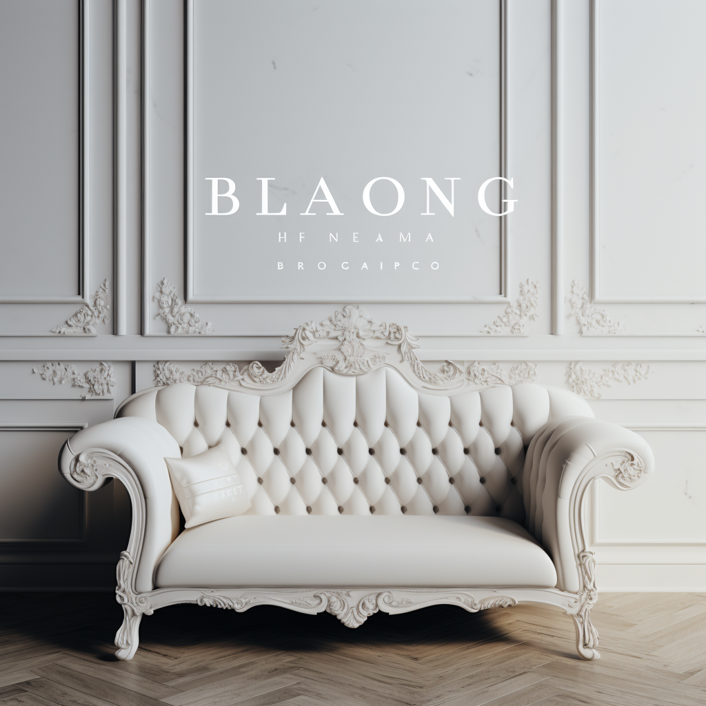 Luxury Bianco Lounge Text Logo Design