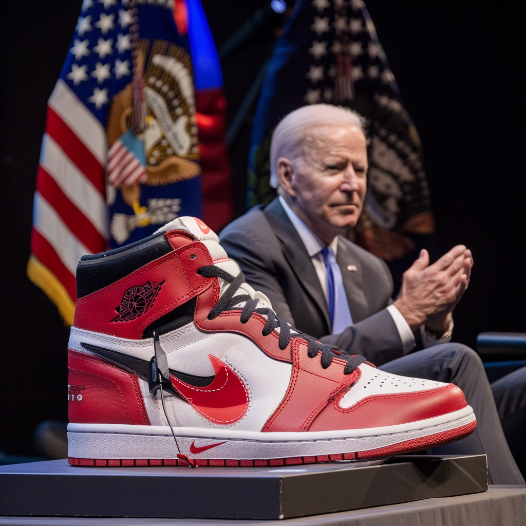 Designer Sneaker Biden Inspired