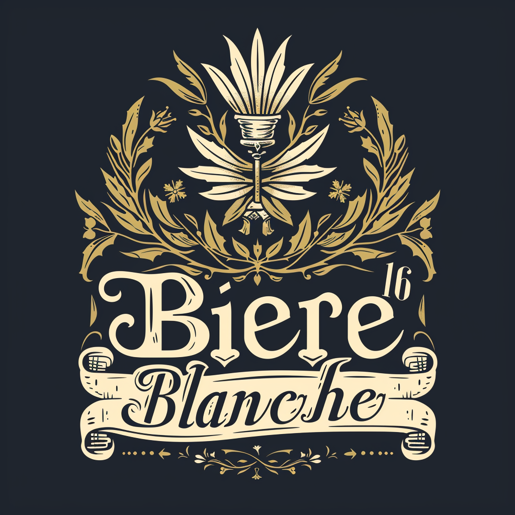 Biere Blanche Logo Fleur de Lisse