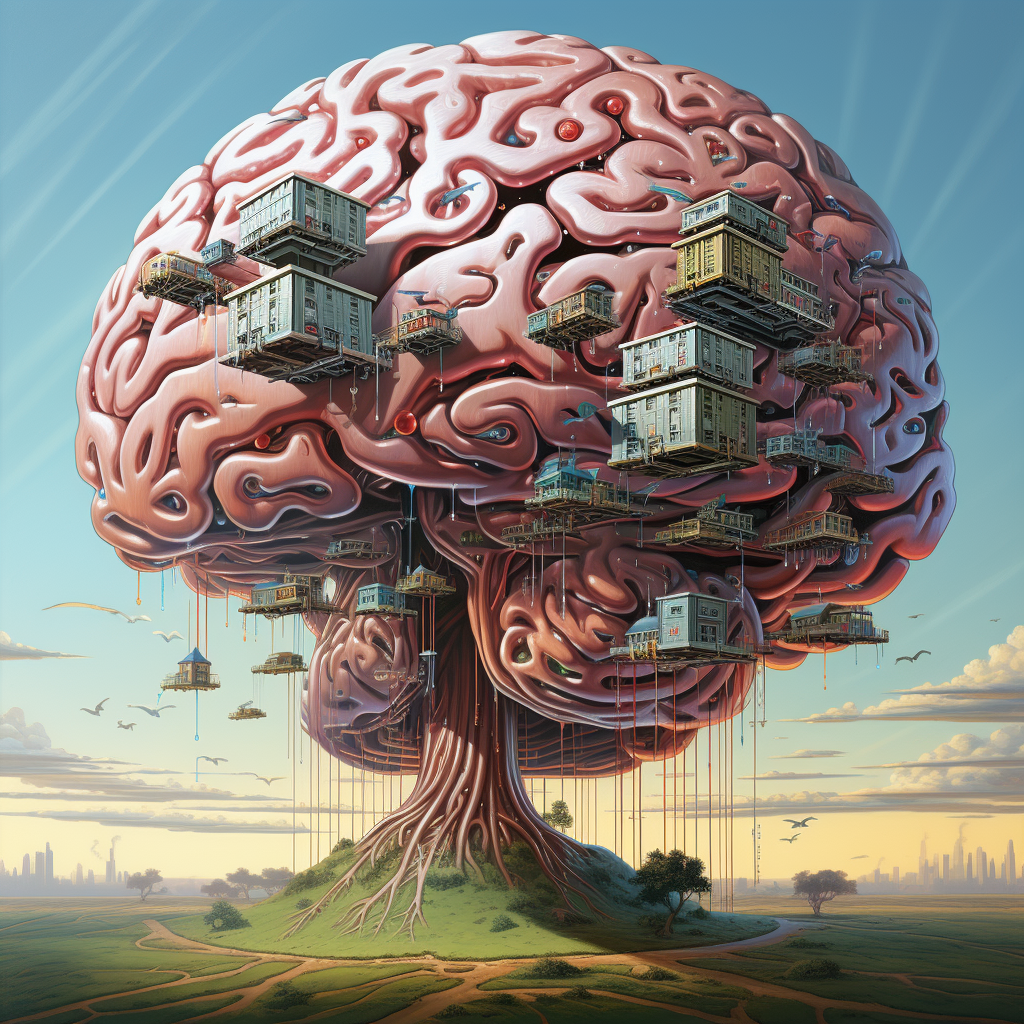 Illustration of a Big Brain