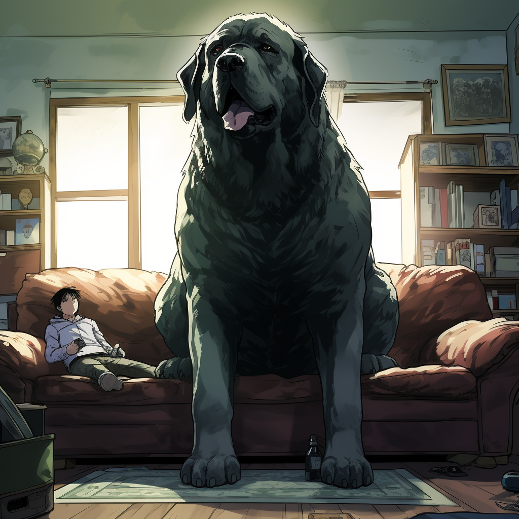 Adorable Big Dog Image