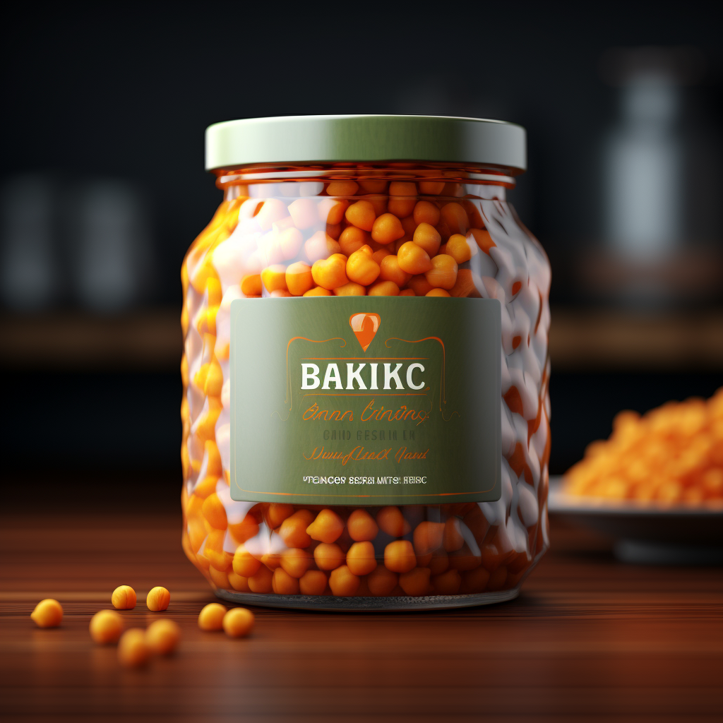 Tasty Chickpeas Jar by BIINZ