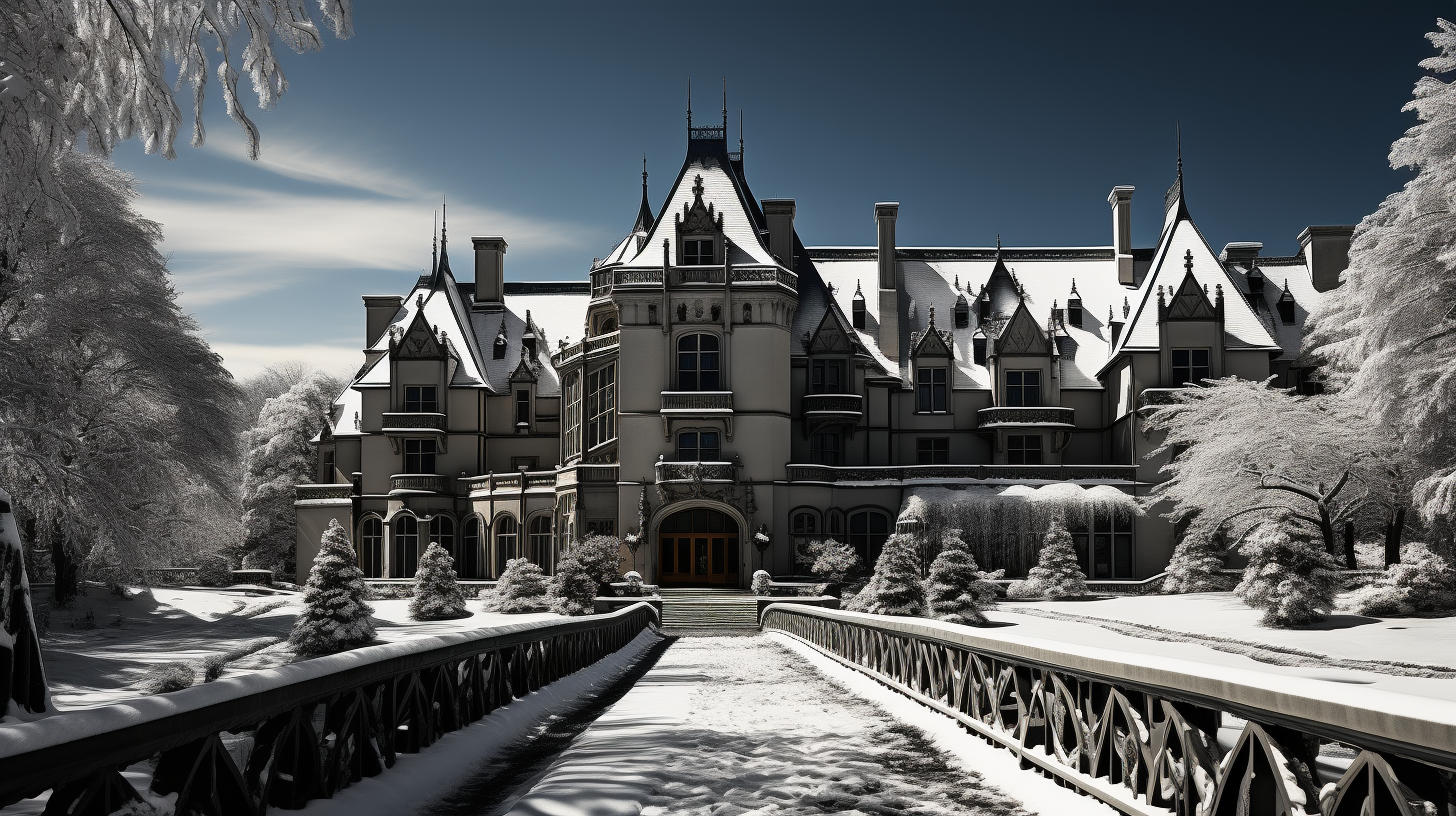 Biltmore Estate in the Snow