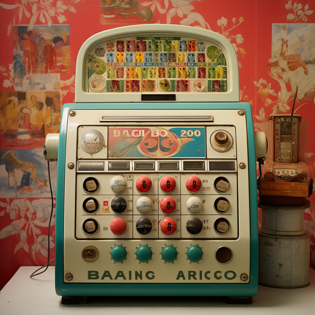 Bingo Machine Stock Photo