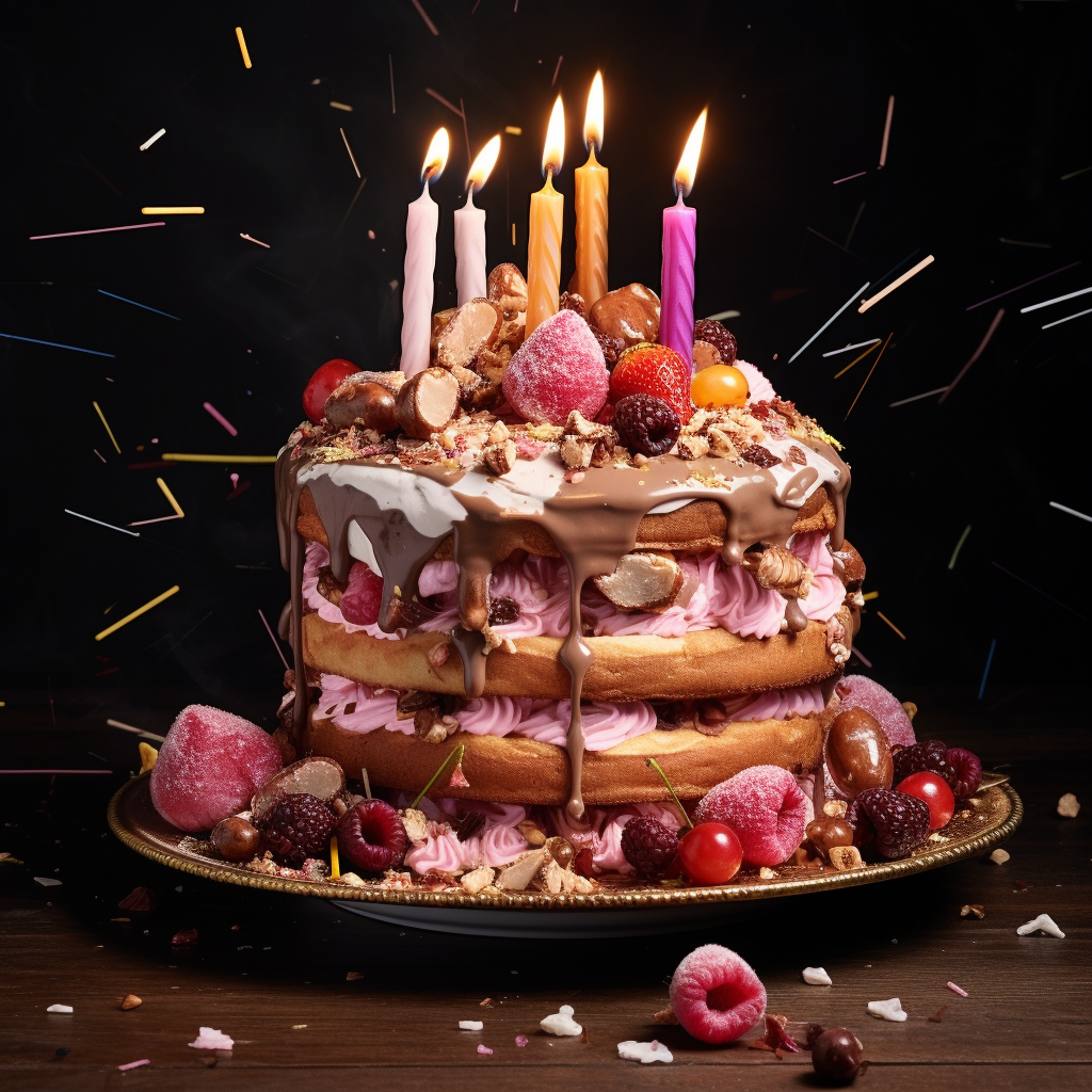 Birthday Cake Food Photography Inspiration