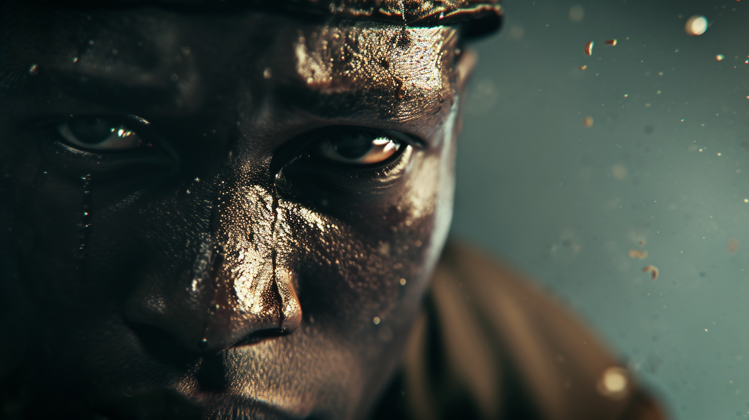 Black Beekeeper Cinematic Lighting Unreal Engine